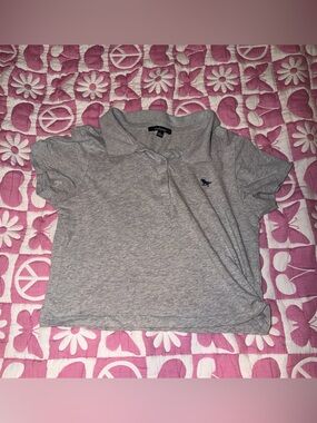Ambiance Grey Crop Top